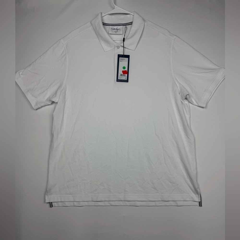 Walter Hagen White Polo Golf Shirt New With Tags!